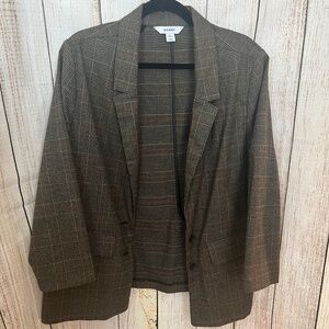NWOT Old Navy Petite Houndstooth Pixie Blazer Sz XL-P